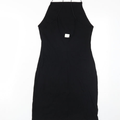 H&M Women's Black Medium Slip Dress
