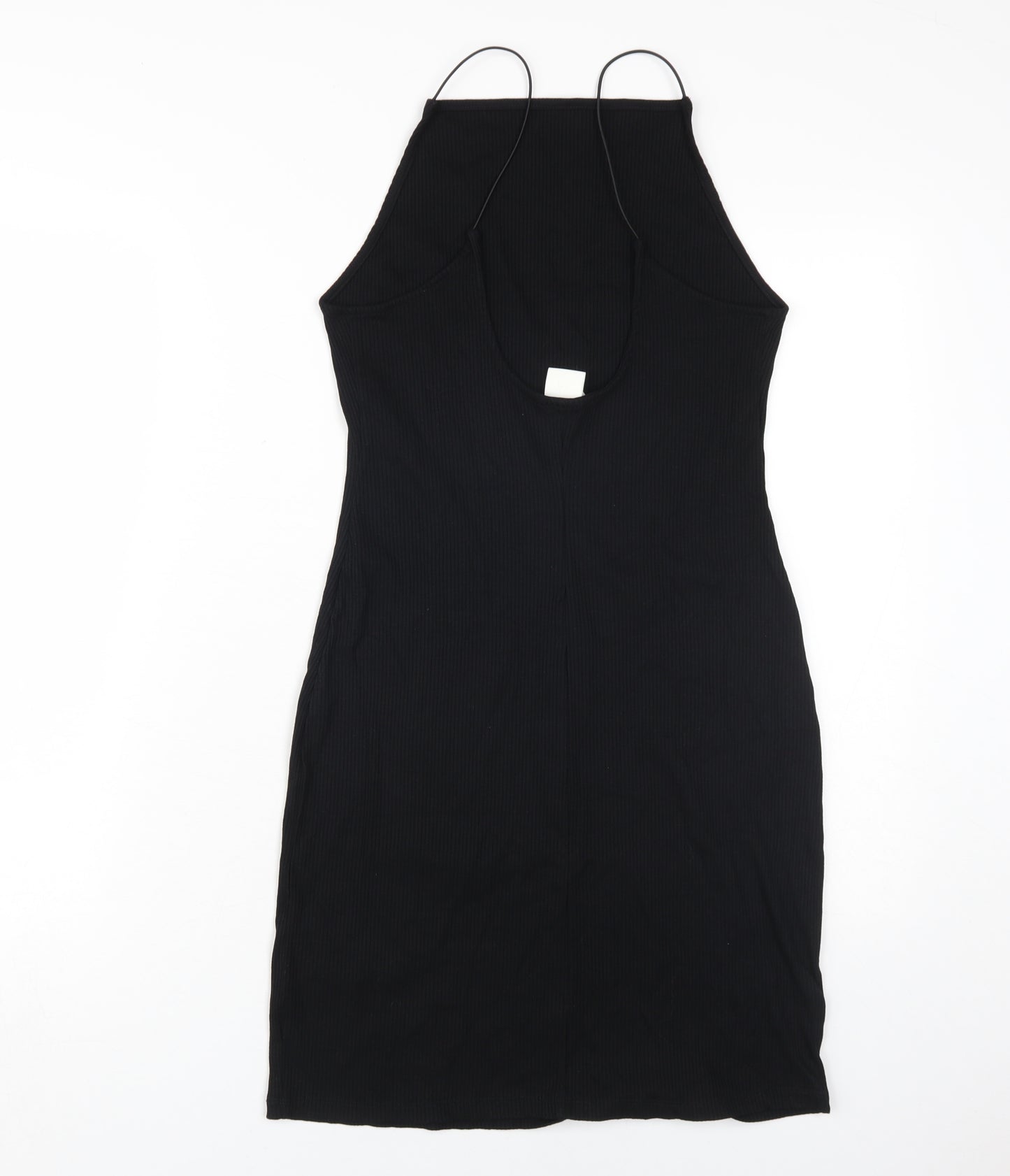 H&M Women's Black Medium Slip Dress