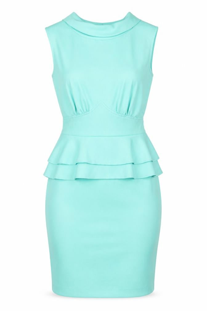 Closet Women’s Green Sheath Dress Size 8 Sleeveless