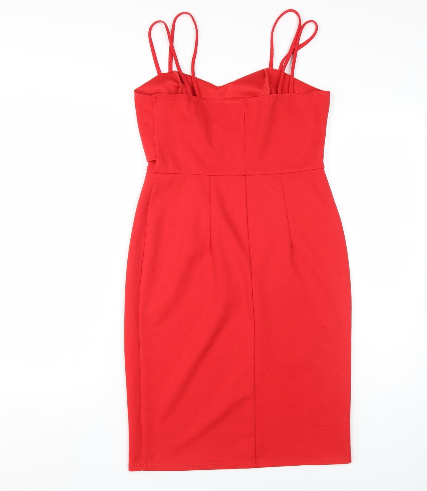 Dorothy Perkins Women's Red Bodycon Midi Dress
