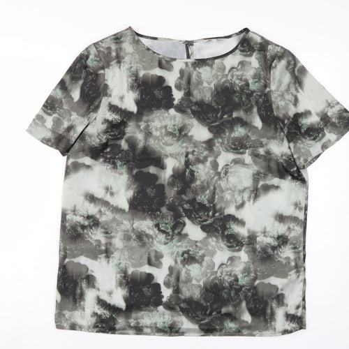 Next Women's Multicoloured Floral Blouse Size 14