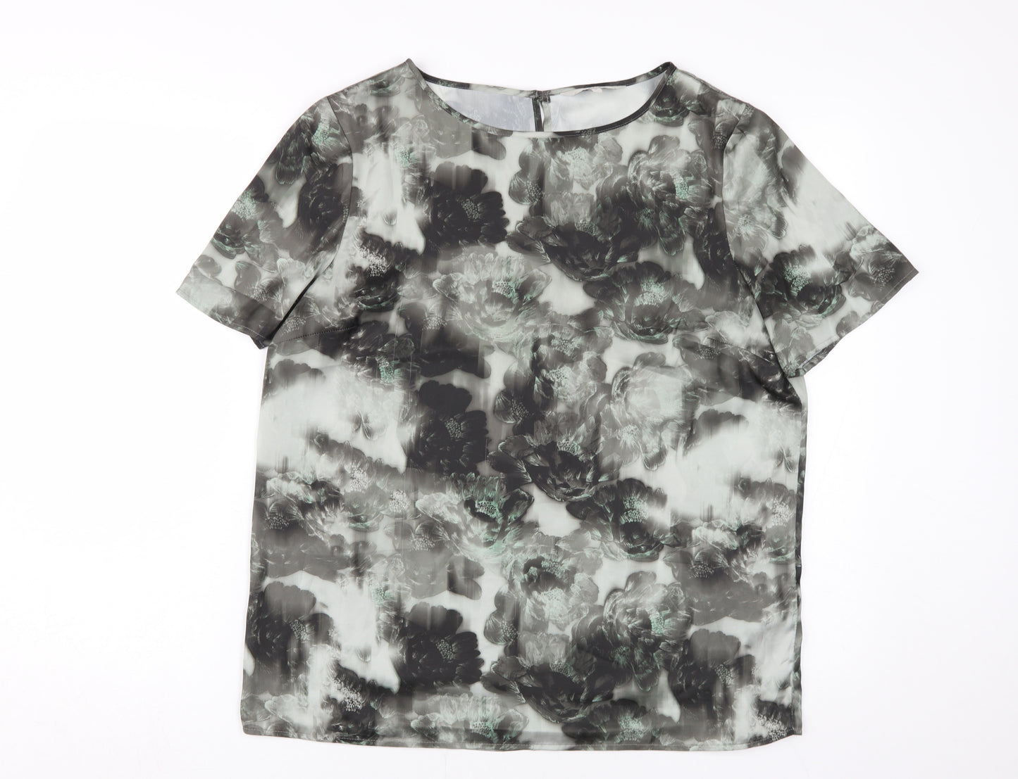 Next Women's Multicoloured Floral Blouse Size 14