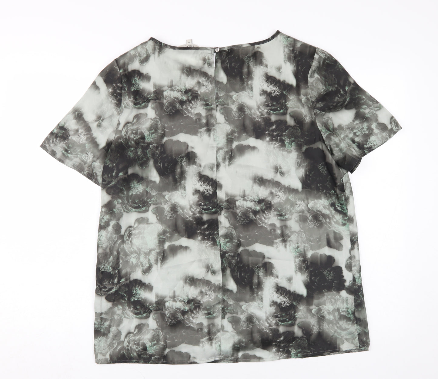 Next Women's Multicoloured Floral Blouse Size 14