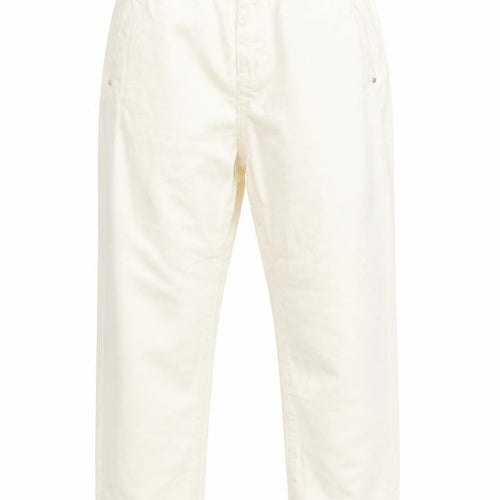 Zara Women Ivory Paperbag Jeans, Size 2, High Rise