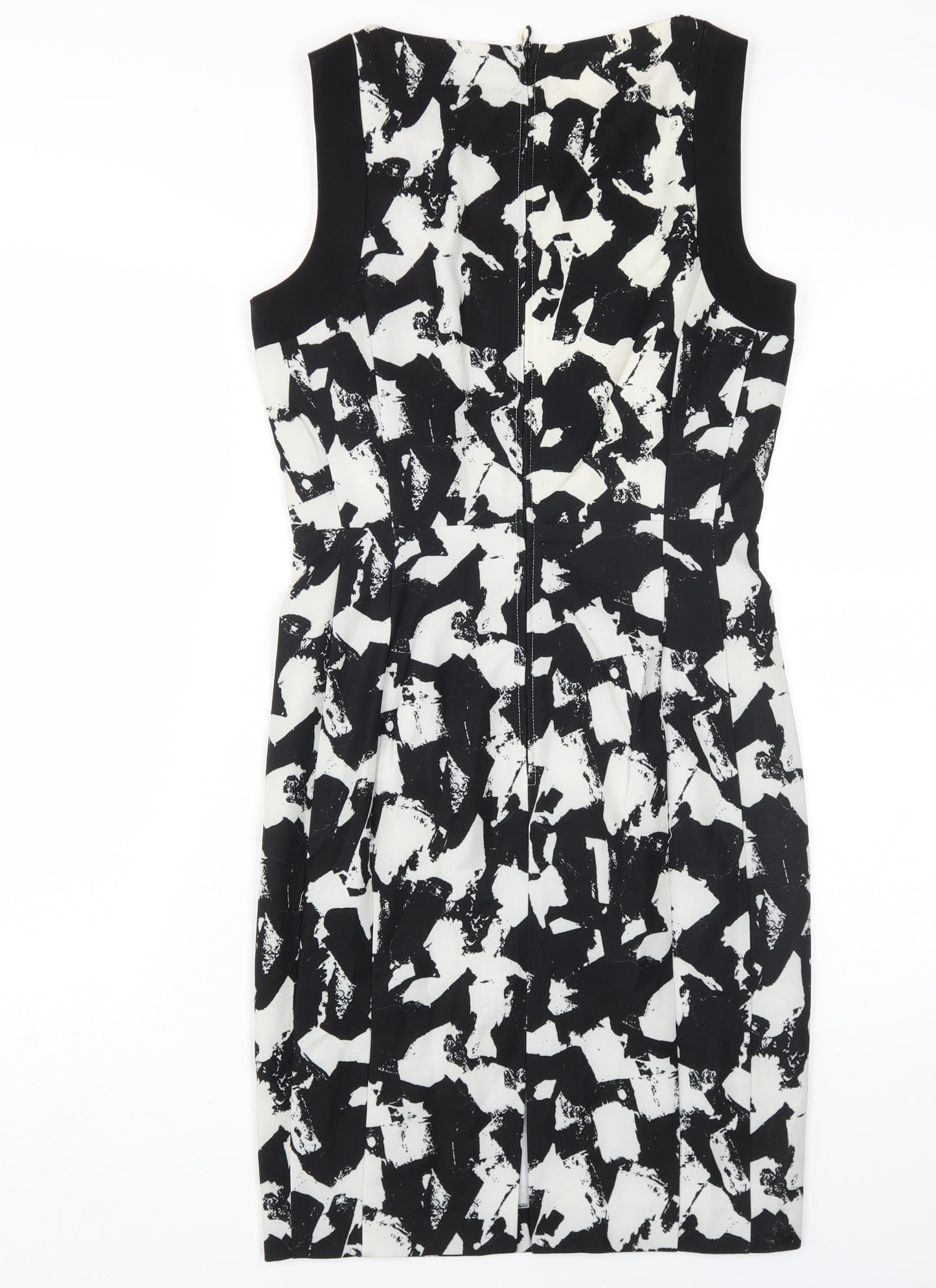 H&M Women's Sheath Dress, Black & White, Size 10, Spring