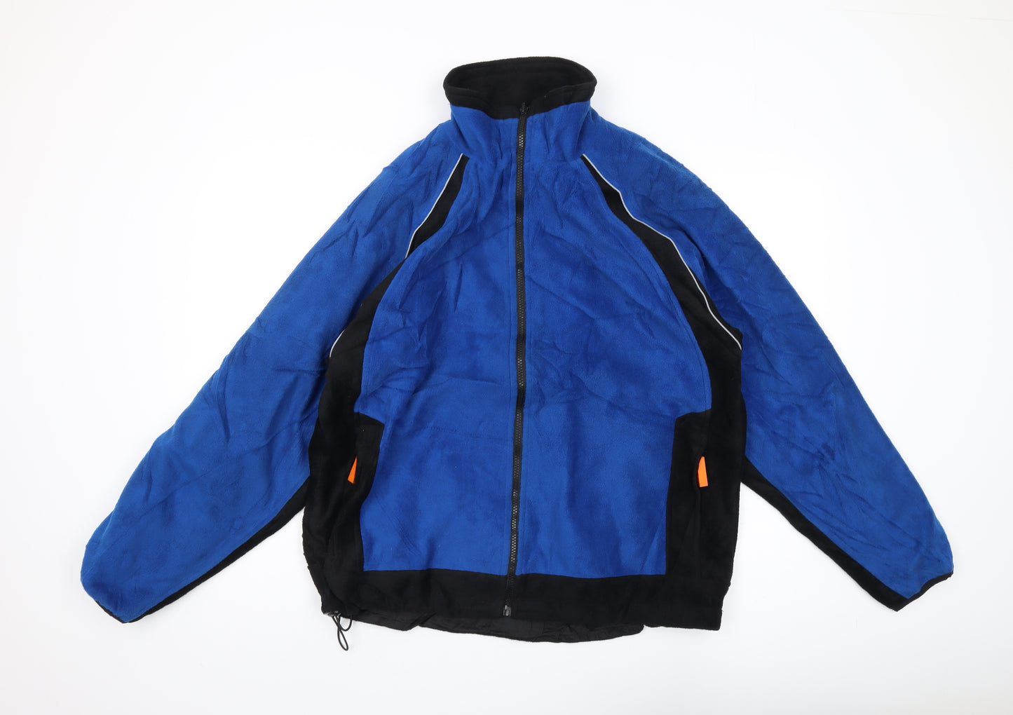 Ford Men's Blue Full Zip Hoodie, Size M, Lightweight