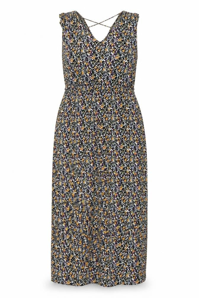 Vero Moda Women's Multicoloured Floral Tank Dress XXL