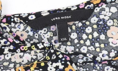 Vero Moda Women's Multicoloured Floral Tank Dress XXL