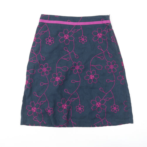 Muddewater Women's Multicoloured A-Line Skirt, Size 10