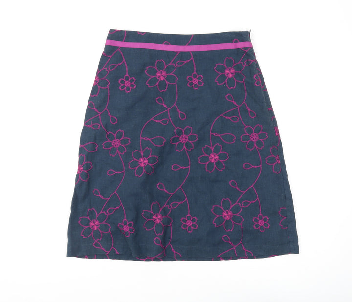 Muddewater Women's Multicoloured A-Line Skirt, Size 10