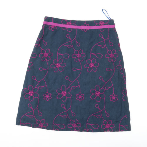 Muddewater Women's Multicoloured A-Line Skirt, Size 10