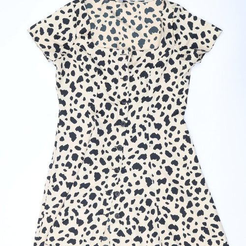ASOS Women's Animal Print A-Line Dress, Size 14