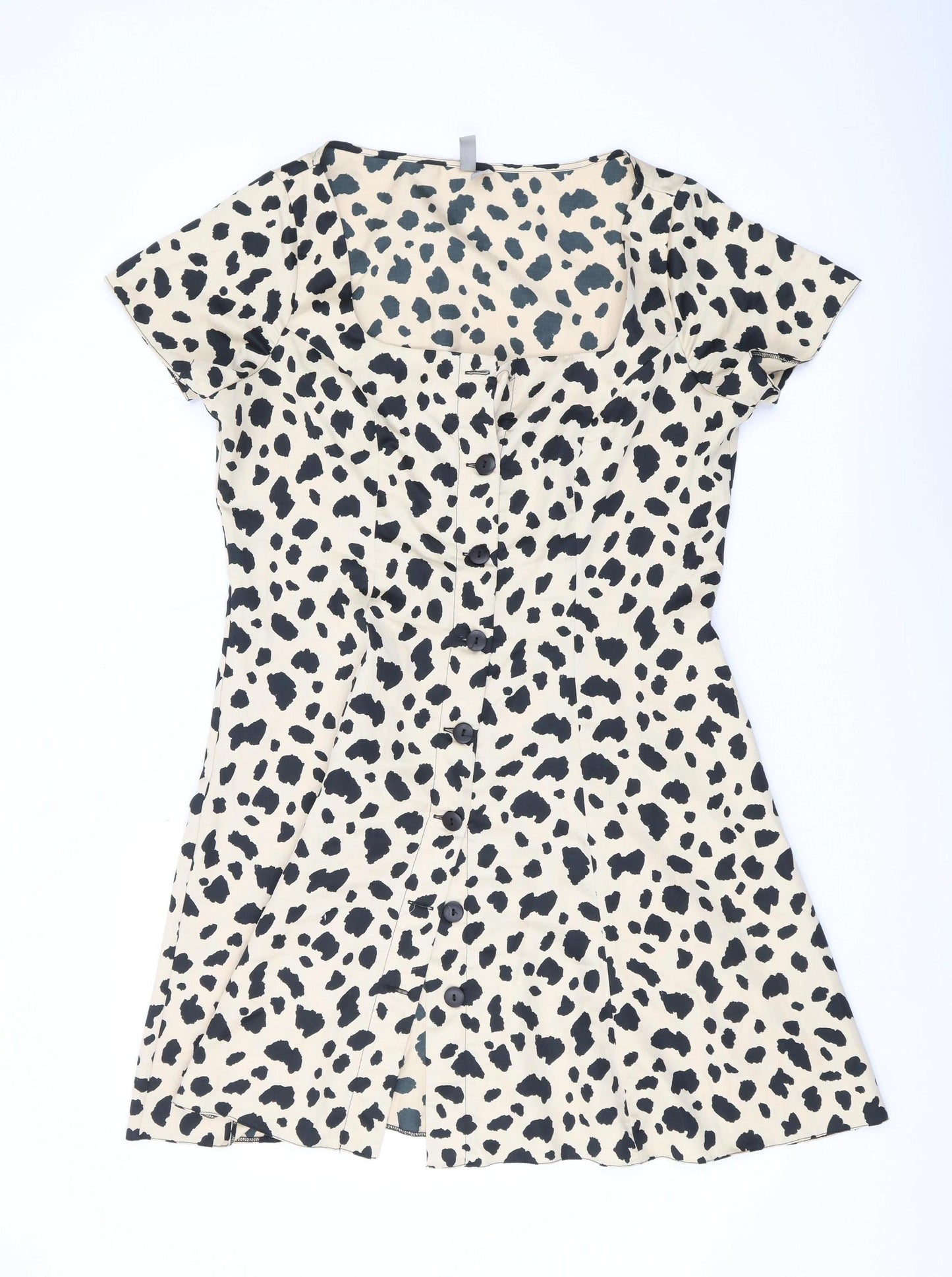 ASOS Women's Animal Print A-Line Dress, Size 14