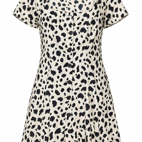ASOS Women's Animal Print A-Line Dress, Size 14