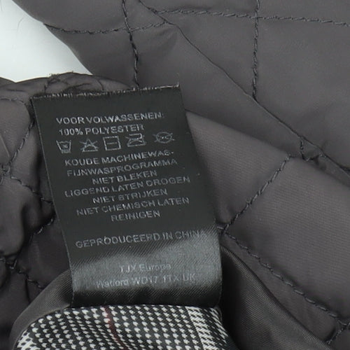 Arabella & Addison Women's Grey Quilted Puffer Jacket