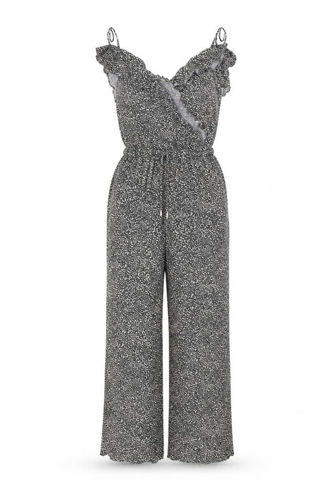 Front view of Oasis Women's Multicoloured Jumpsuit, size 12