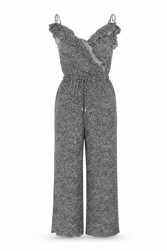 Front view of Oasis Women's Multicoloured Jumpsuit, size 12