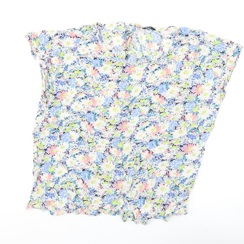 M&Co Women's Floral Viscose Sleeveless Blouse Size 20