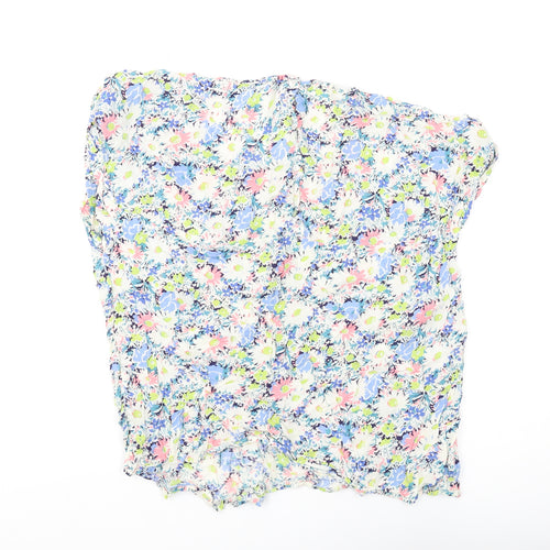 M&Co Women's Floral Viscose Sleeveless Blouse Size 20