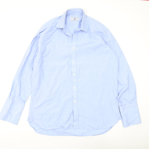 Joseph Turner Men's Blue Long Sleeve Button-Up Shirt