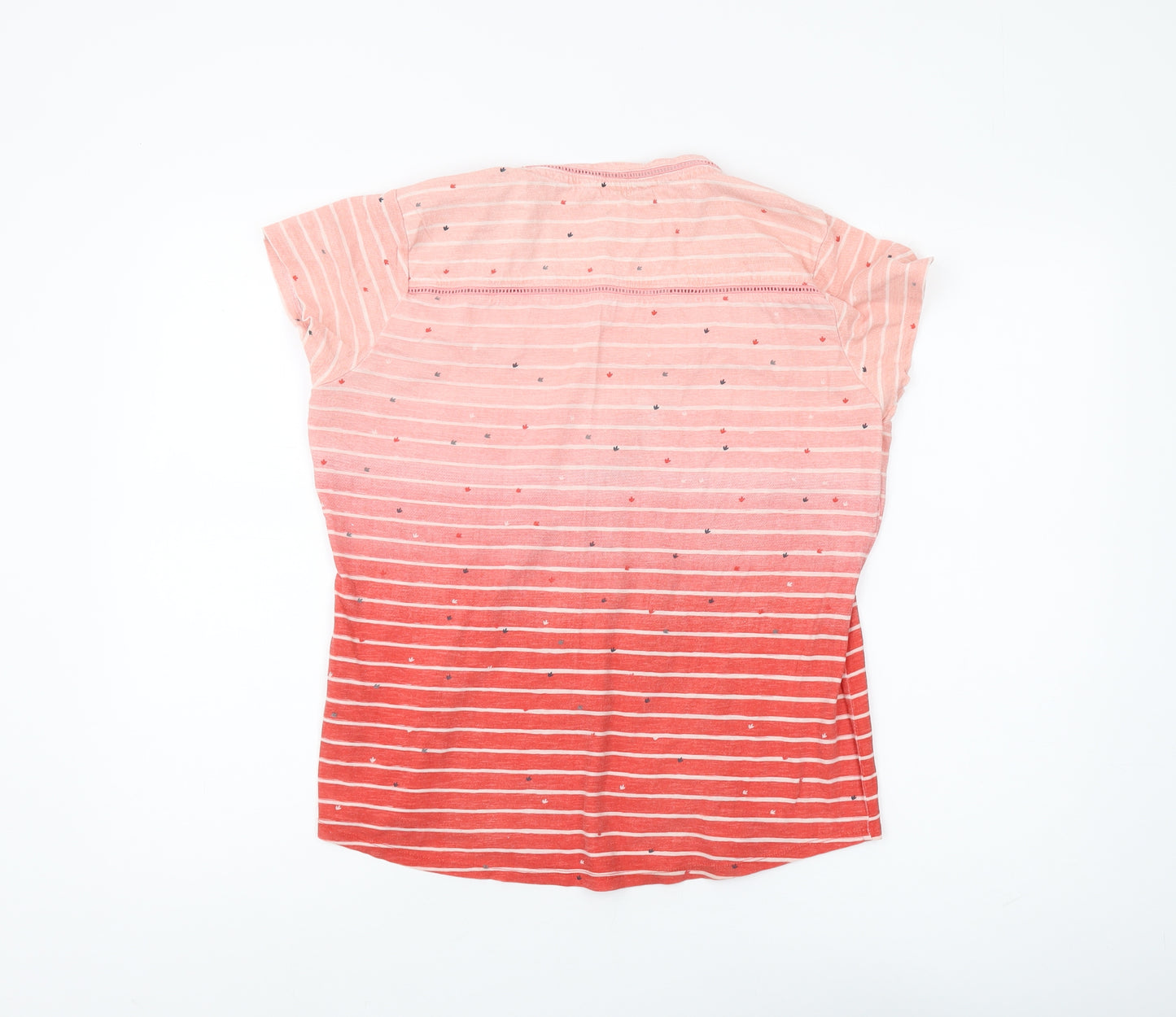 My Favourite Tee Pink Striped Cotton T-Shirt for Teens
