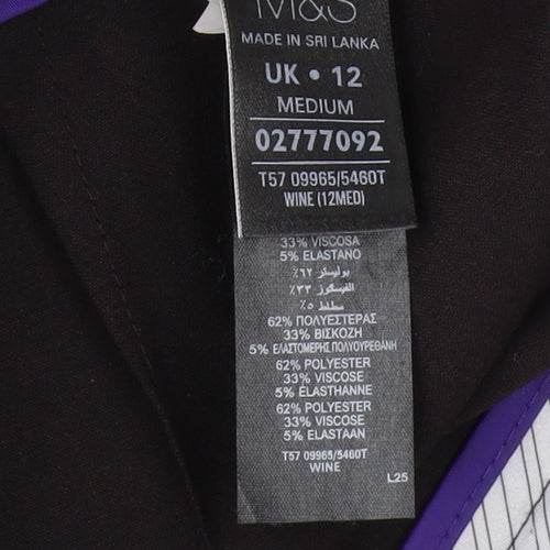 Marks and Spencer Women's Black Dress Pants Size 12