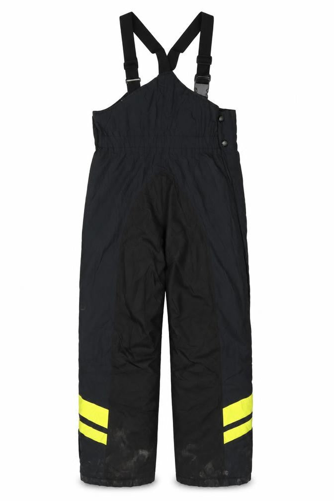 Front view of Tenson women’s black snow pants, size UK 24