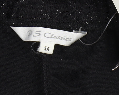 P S Classics Women's Black Trousers Size 14