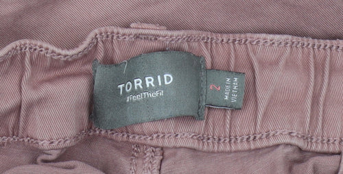 Torrid Women’s Pink Chino Trousers, Size 2XL