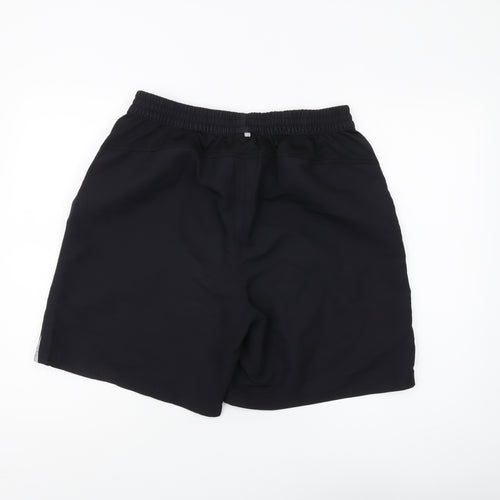 Aptus Men's Black Swim Shorts - Size M, Quick Dry