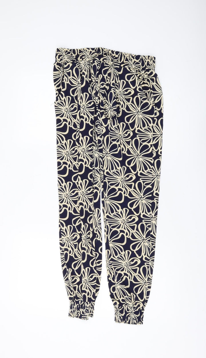 DODO Women's Floral Multicoloured Jogger Trousers XL/XXL