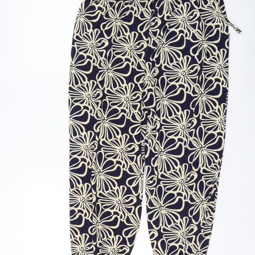 DODO Women's Floral Multicoloured Jogger Trousers XL/XXL