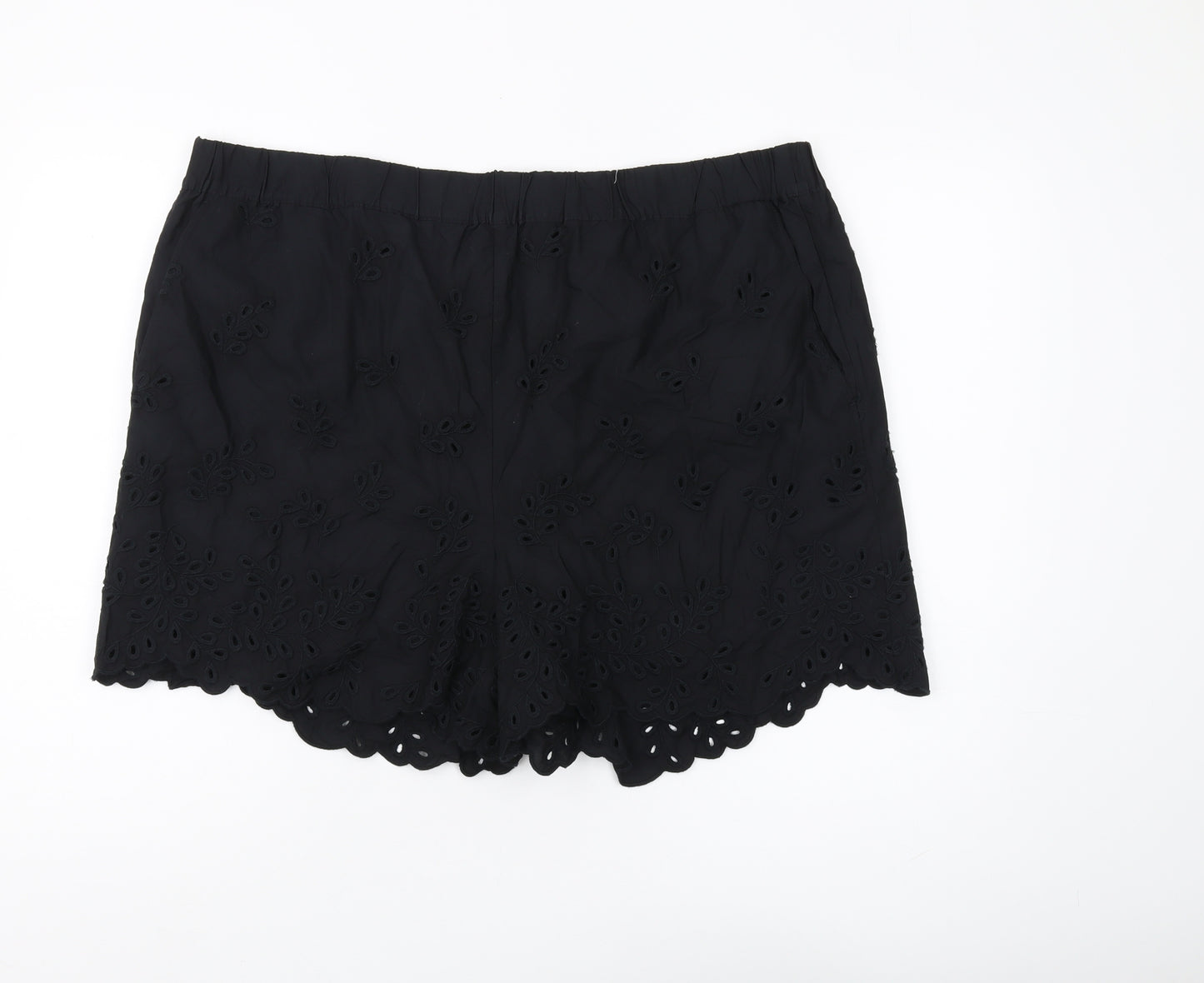 Marks & Spencer Women's Black Culotte Shorts Size 22