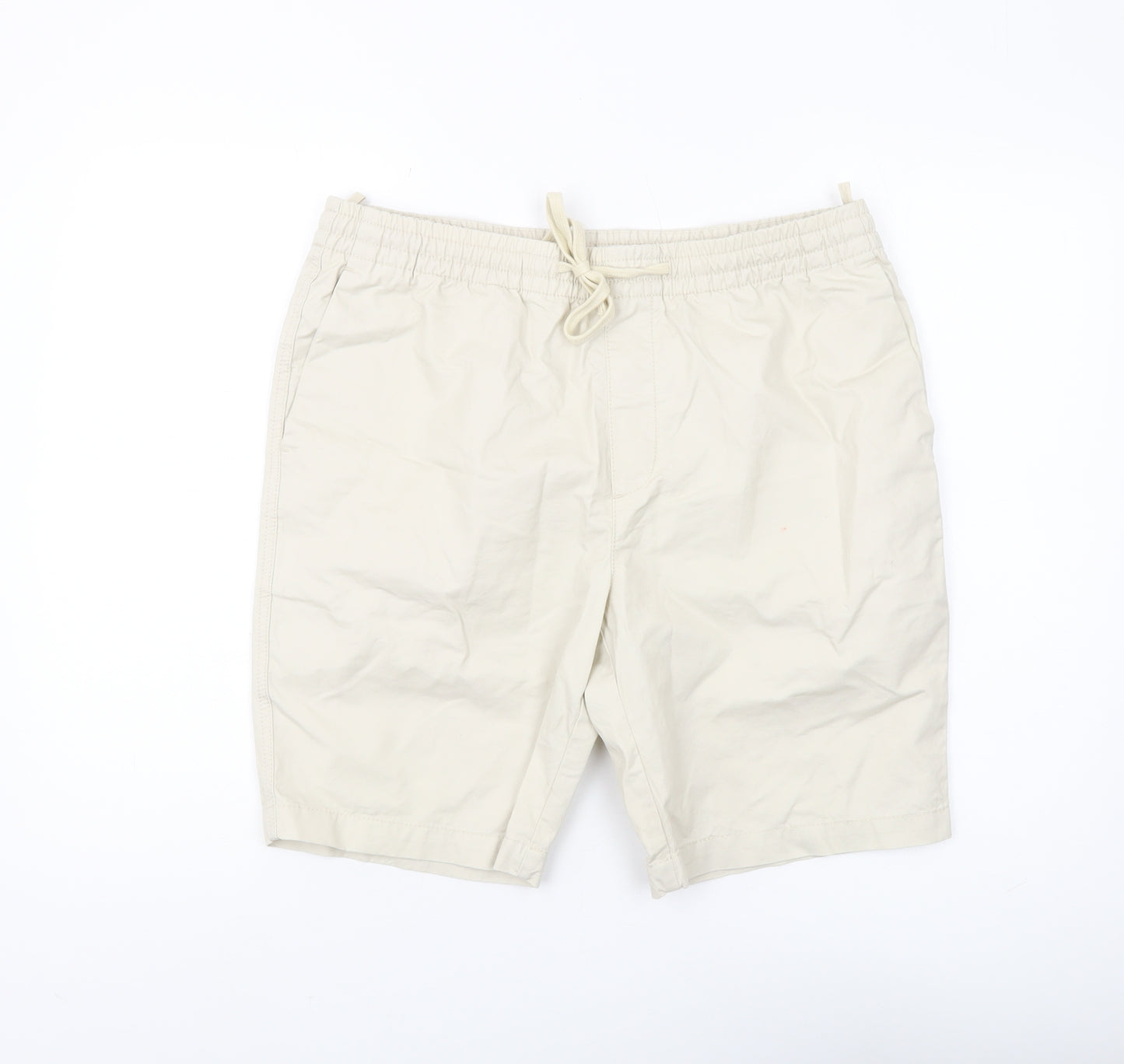Marks and Spencer Men's Beige Chino Shorts M