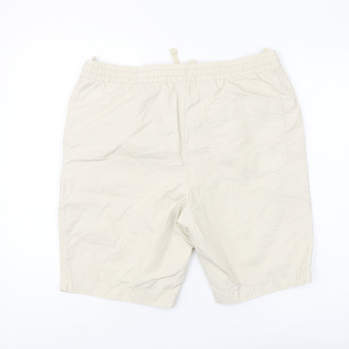 Marks and Spencer Men's Beige Chino Shorts M