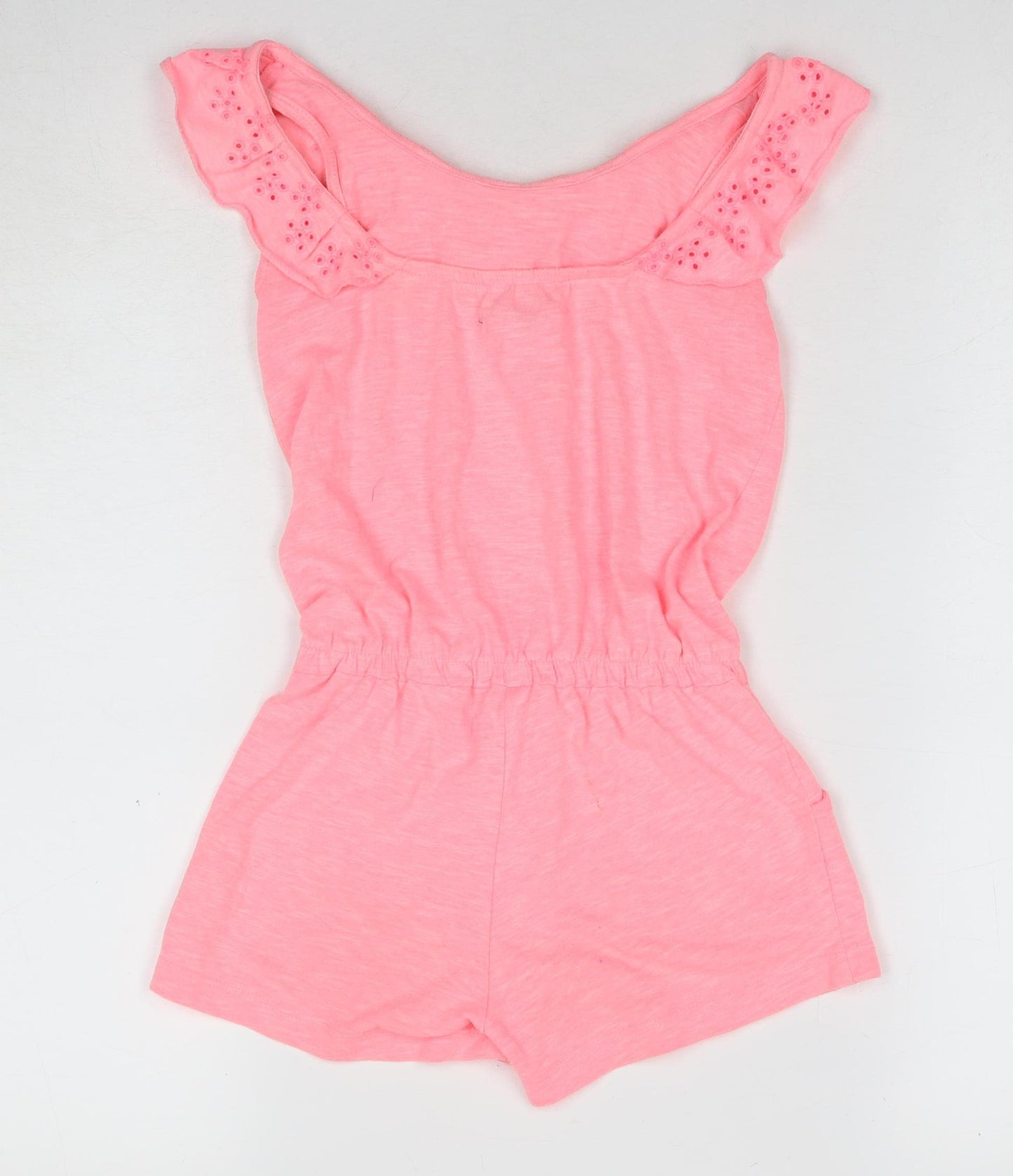 Gap Kids Girls Pink Sleeveless Playsuit 6-7 Years