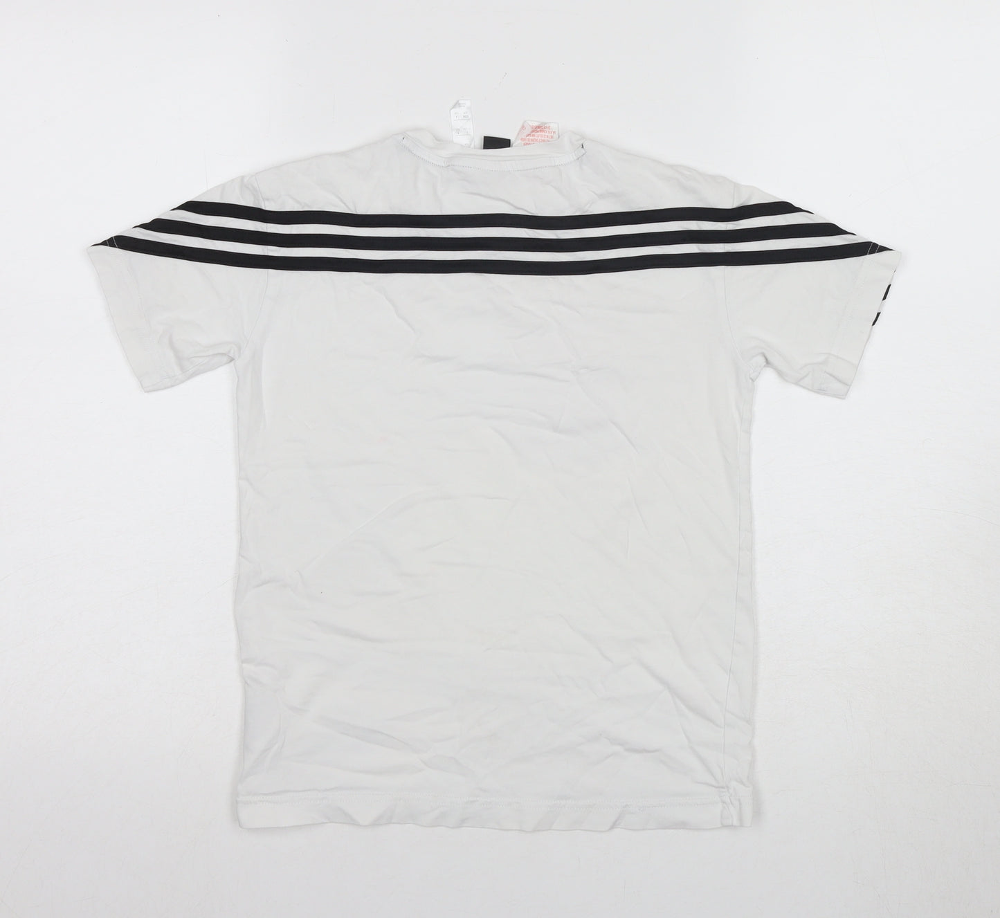Adidas Unisex Kids White T-Shirt 9-10 Years