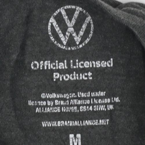 Volkswagen Men's Grey Graphic T-Shirt, Medium