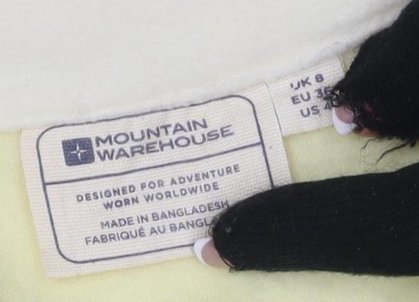 Mountain Warehouse Women's Yellow Fleece Pullover Size 16