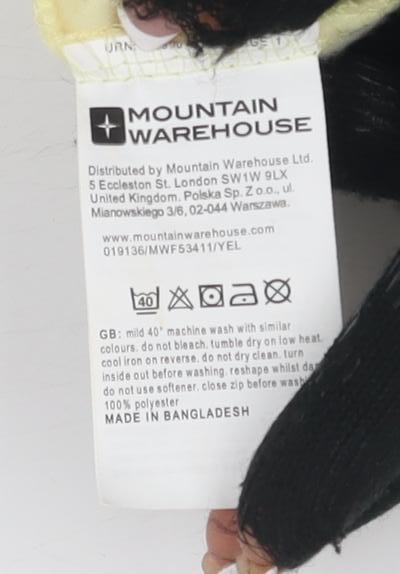 Mountain Warehouse Women's Yellow Fleece Pullover Size 16