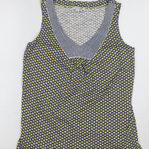 Boden Women's Multicoloured Polka Dot Tank Size 10