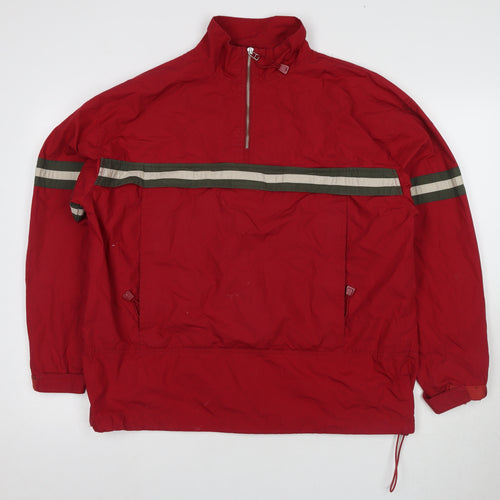 Target Women's Red Anorak Jacket Size 14 Regular Casual