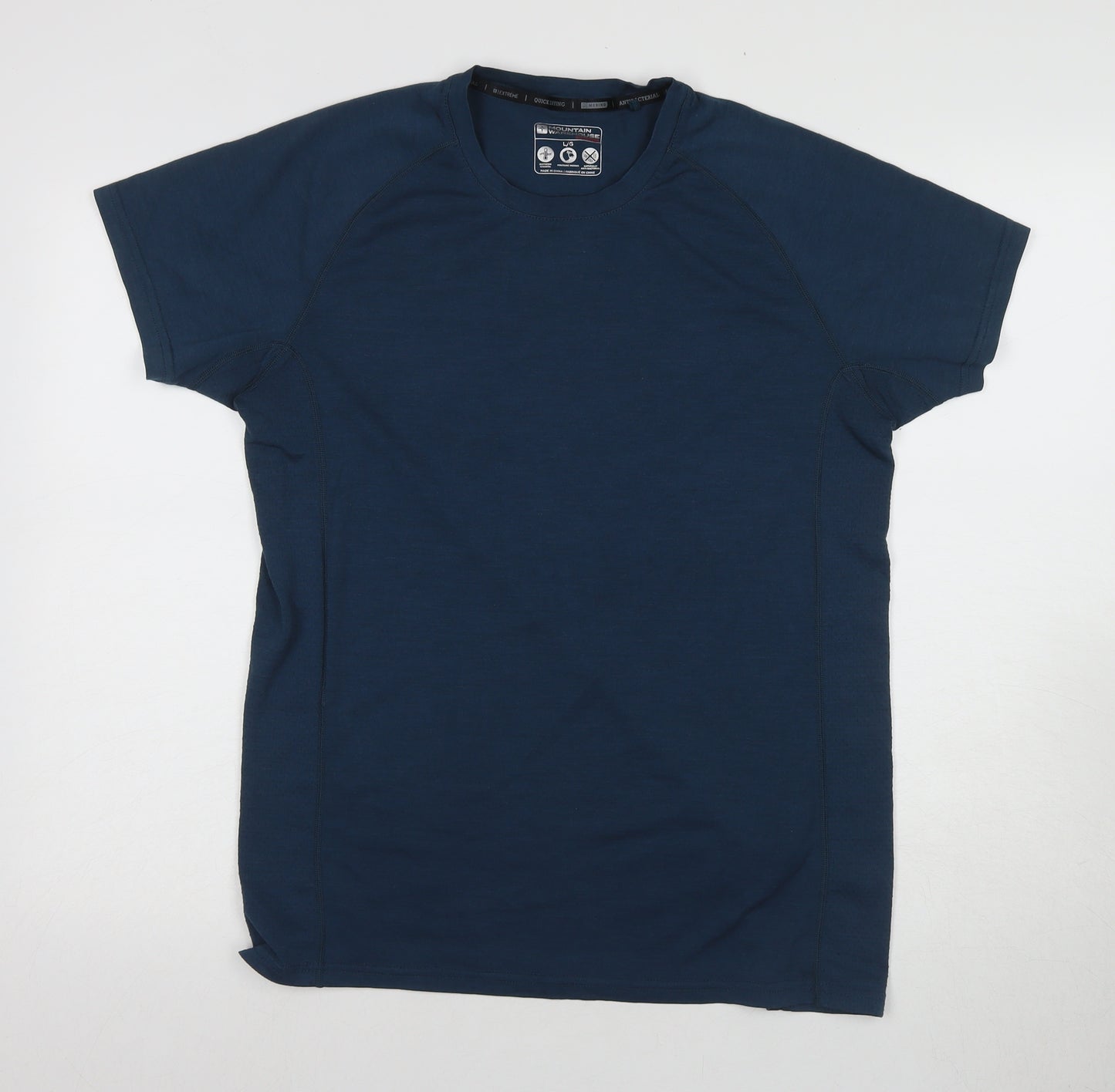 Mountain Warehouse Men’s Blue T-Shirt L Isotherm