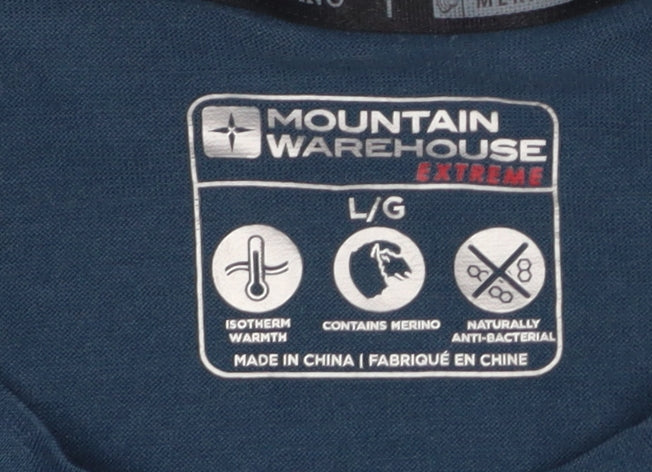 Mountain Warehouse Men’s Blue T-Shirt L Isotherm