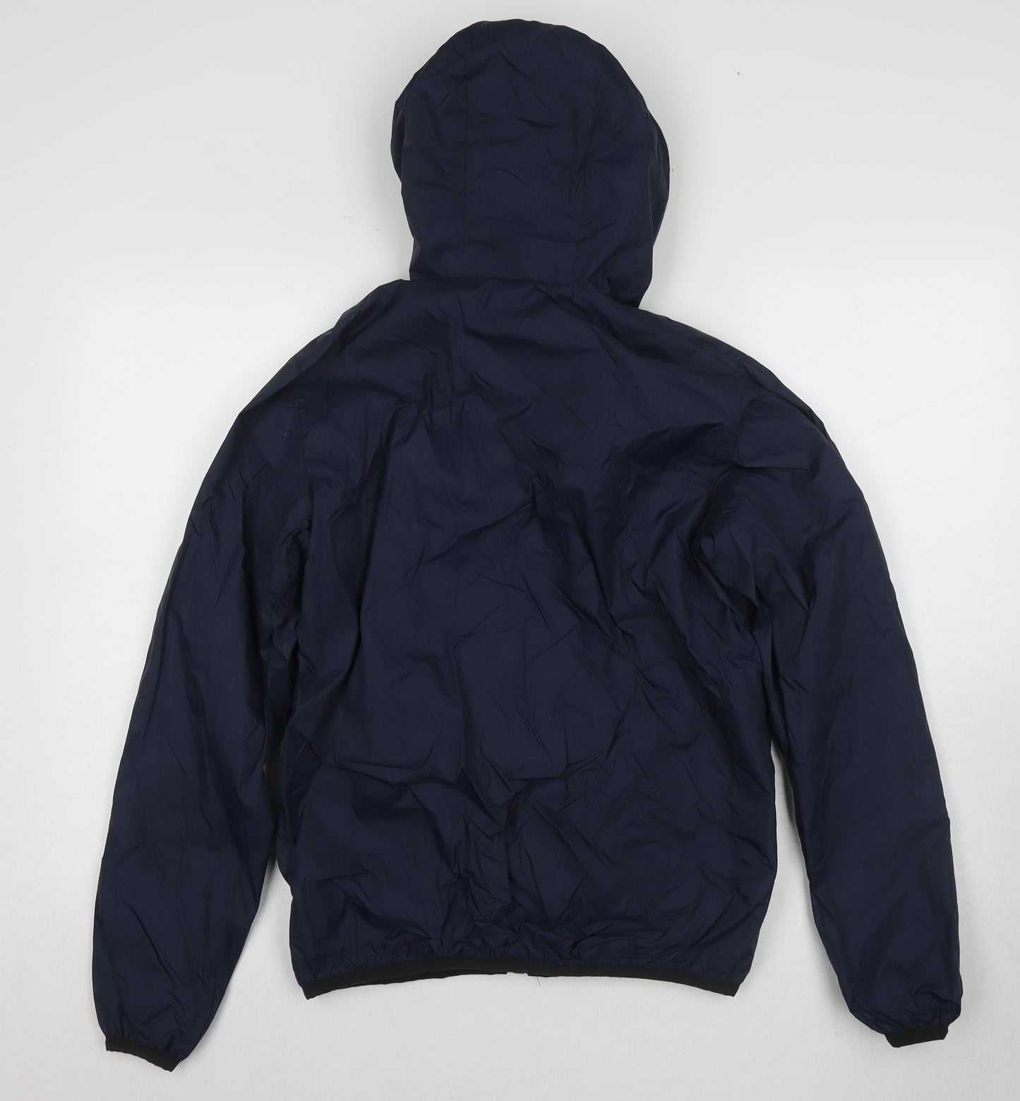 Trez Men's Blue Windbreaker Jacket S Hooded Casual