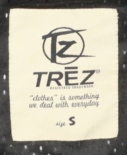 Trez Men's Blue Windbreaker Jacket S Hooded Casual