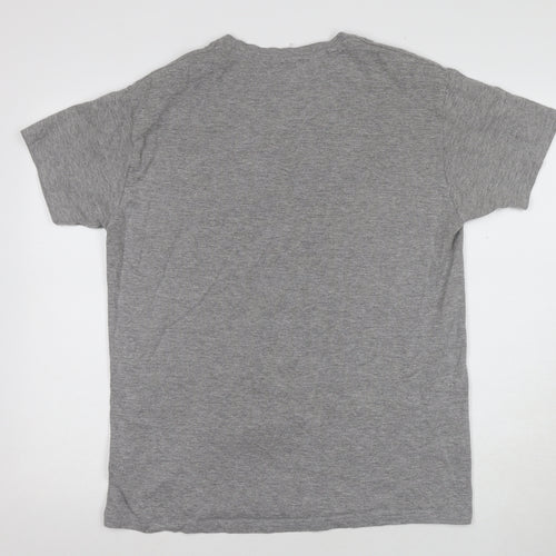 Penn Playing Unisex Grey Retro Music T-Shirt L