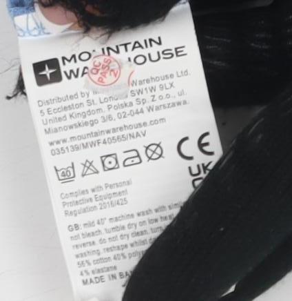 Mountain Warehouse Women's Blue Polo Shirt Size 14