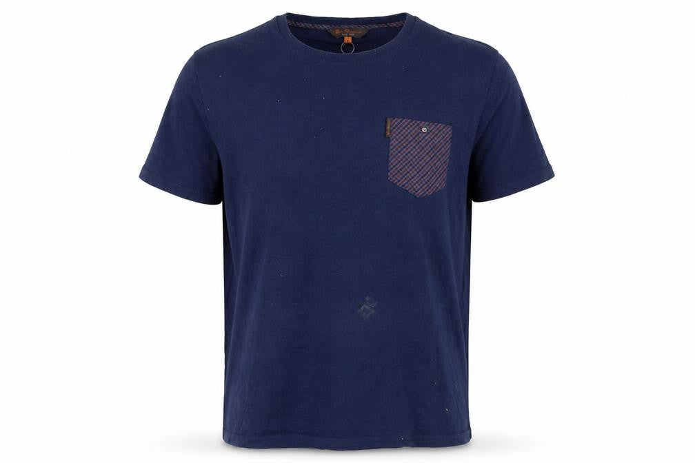 Ben Sherman Men's Blue T-shirt, Size XL.