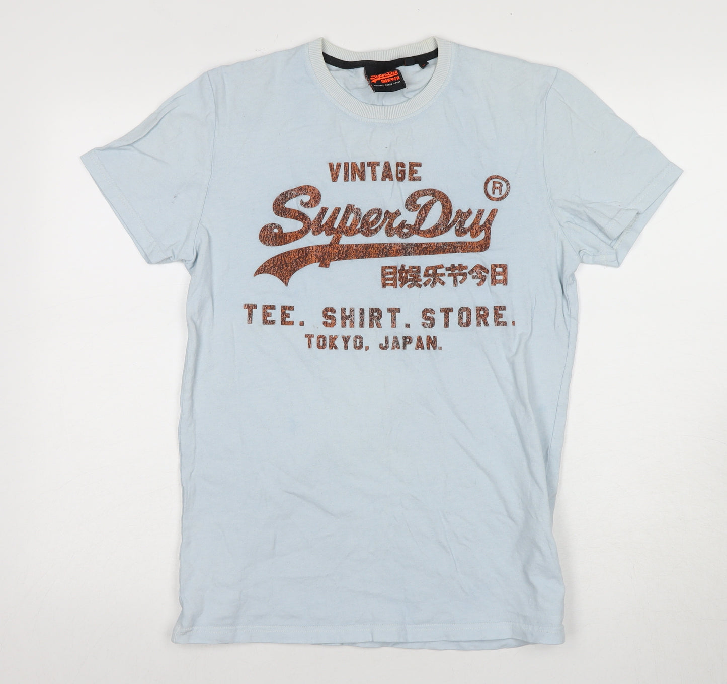 Superdry Men's Blue Vintage Graphic T-Shirt M